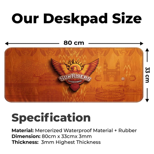 Sunrises Hyderabad – E-XL Size Mousepad (Special Cricket Edition)