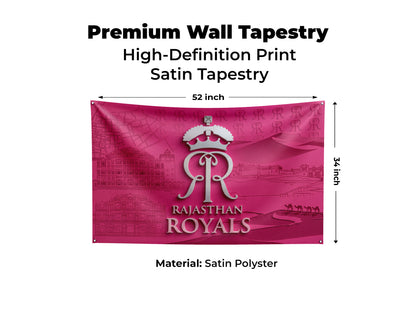 Rajasthan Royals - Special Cricket Edition Tapestry