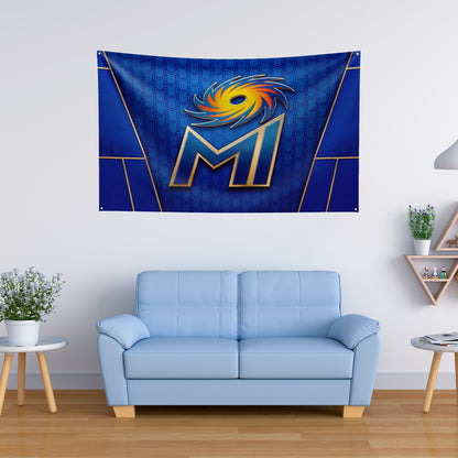 Mumabi Indians - Special Cricket Edition Tapestry