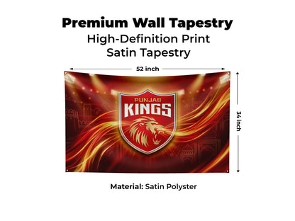 Punjab Kings - Special Cricket Edition Tapestry