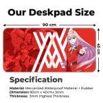 Zero Two - XXL Mousepad - Image 2