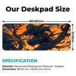 Ninja Abstract - E-XL Mousepad - Image 2