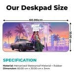 GTA VI - III - XL Mousepad - Image 2