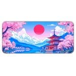 Japanese Temple - E-XL Mousepad