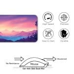 Mountains Subtle - E-XL Mousepad - Image 4