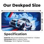 BMW M2 - XXL Mousepad - Image 2