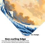 Sea Waves Abstract - E-XL Mousepad - Image 5