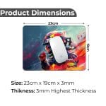 F1 Racing - S Size Mousepad - Image 2