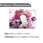 Mitsuri Kanroji - S Size Mousepad - Image 2
