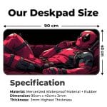 Chilling Deadpool - XXL Mousepad - Image 2
