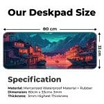 River Night City - E-XL Mousepad - Image 2