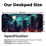 Modern Night City XL - Mousepad - Image 2