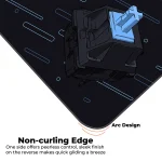 Keycap Abstract - Blue - E-XL Mousepad - Image 5