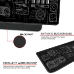 PC Building Guide - Black - XL Mousepad - Image 3
