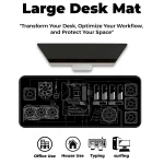 PC Building Guide - Black - XL Mousepad - Image 6