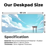 Tori Gate - Sunny Day - XL Mousepad - Image 2