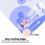 Bubble Tea Cup - Blue - XL Mousepad - Image 5