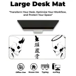 Devil or Angel - White - XL Mousepad - Image 6