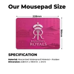 Rajasthan Royals – S Size Mousepad (Special IPL Edition) - Image 2